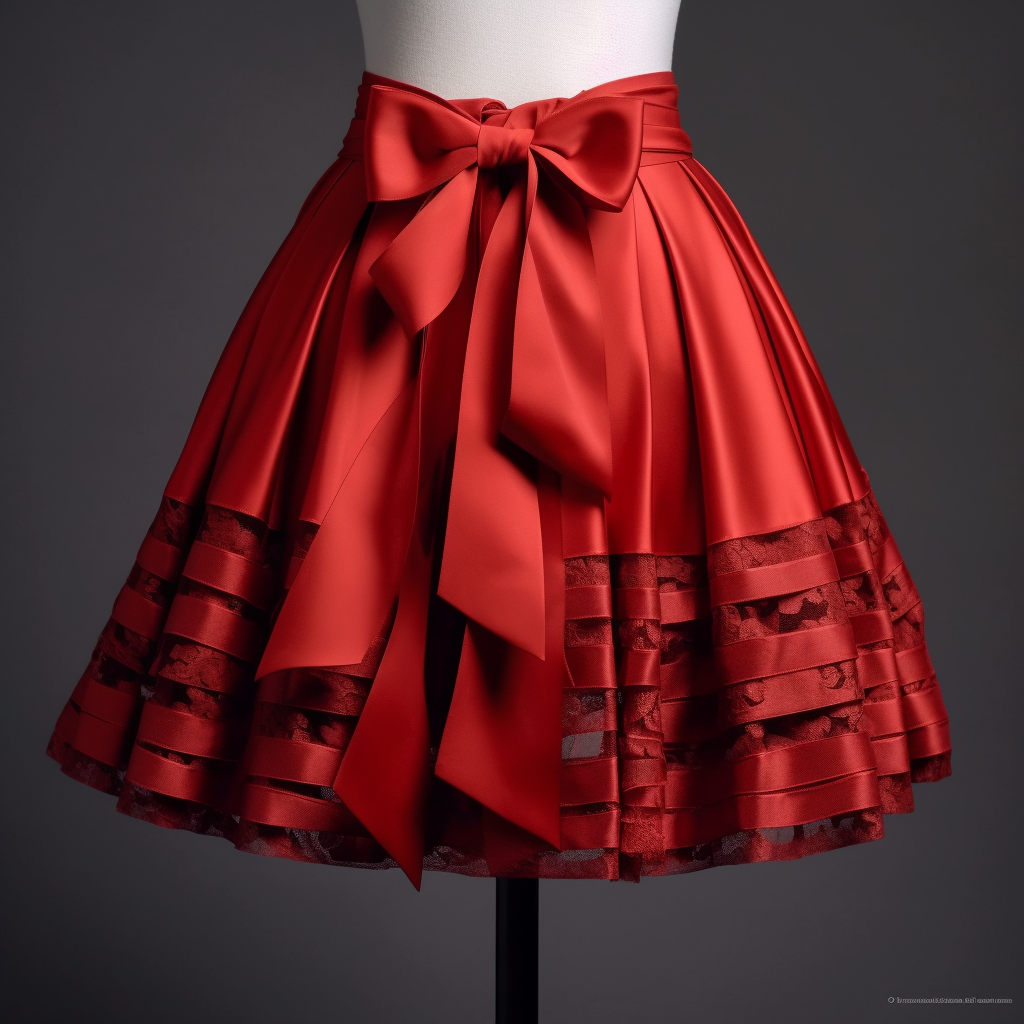 Red Ribbon Skirts
