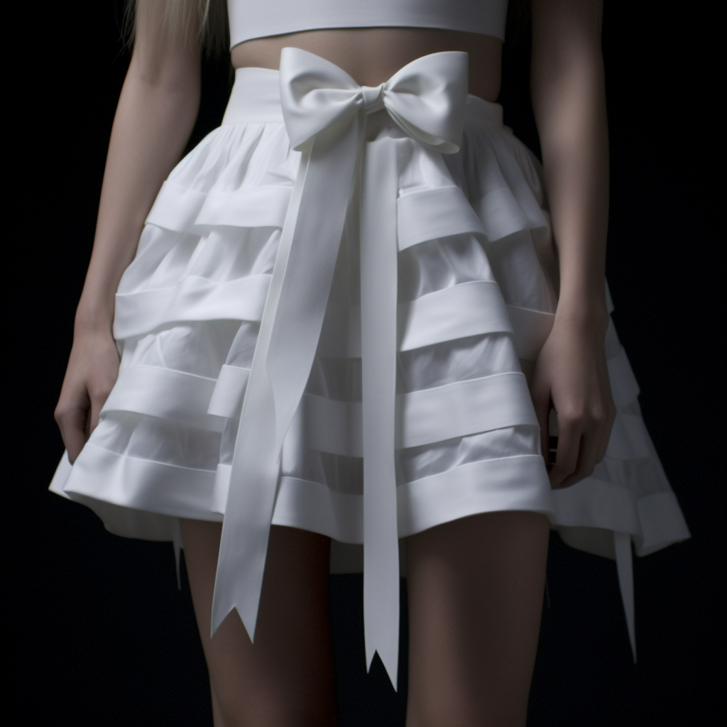 White Ribbon Skirts
